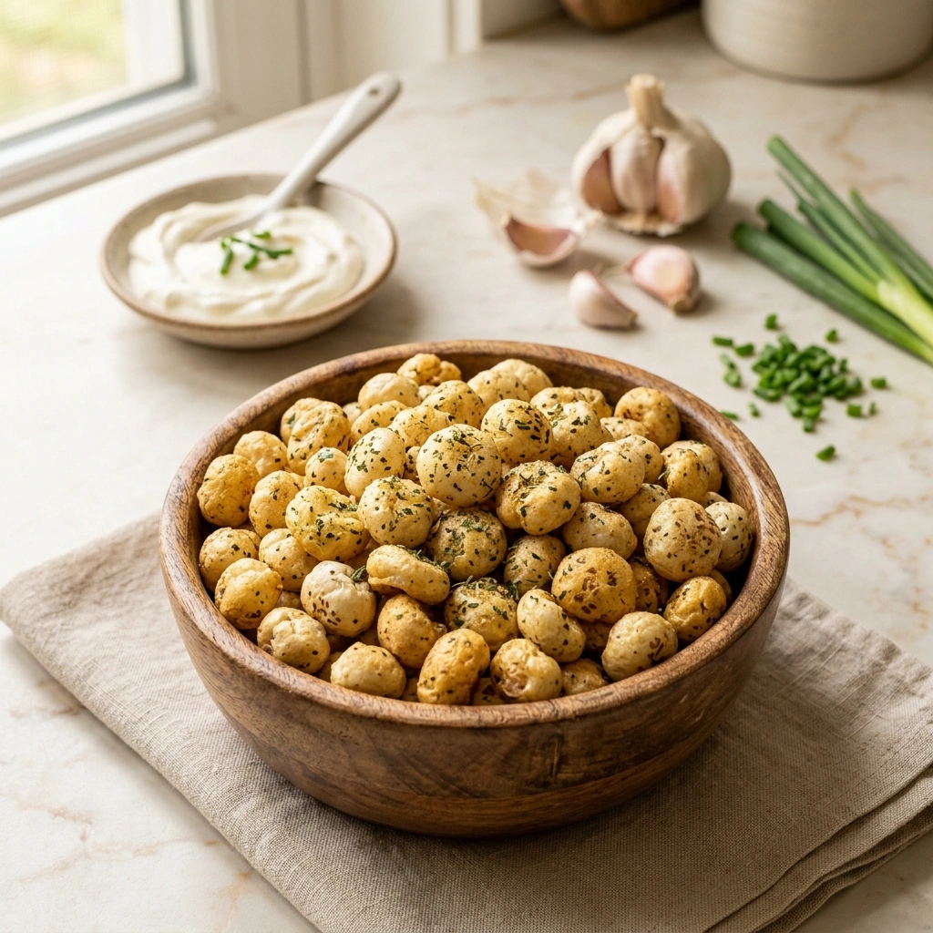 MunchGud Cream and Onion Makhana Bowl