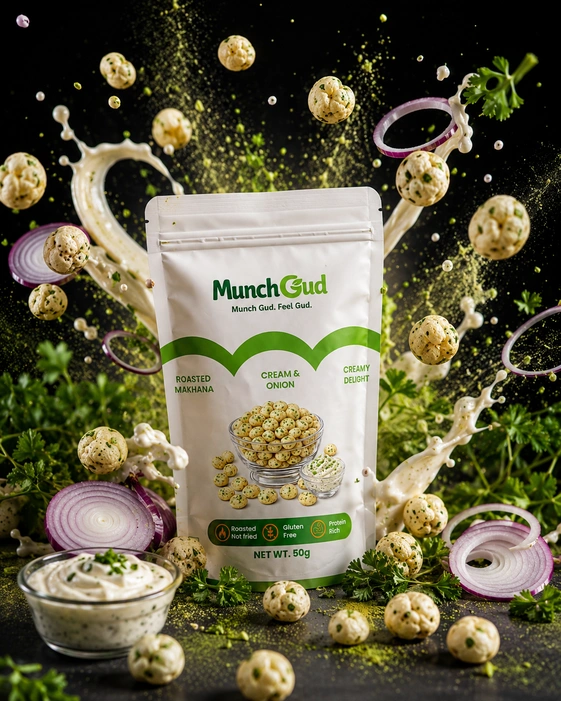 Roasted Cream & Onion Makhana gallery thumbnail